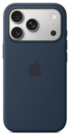 Origineel Apple iPhone 17 Pro Hoesje MagSafe Silicone Case Blauw