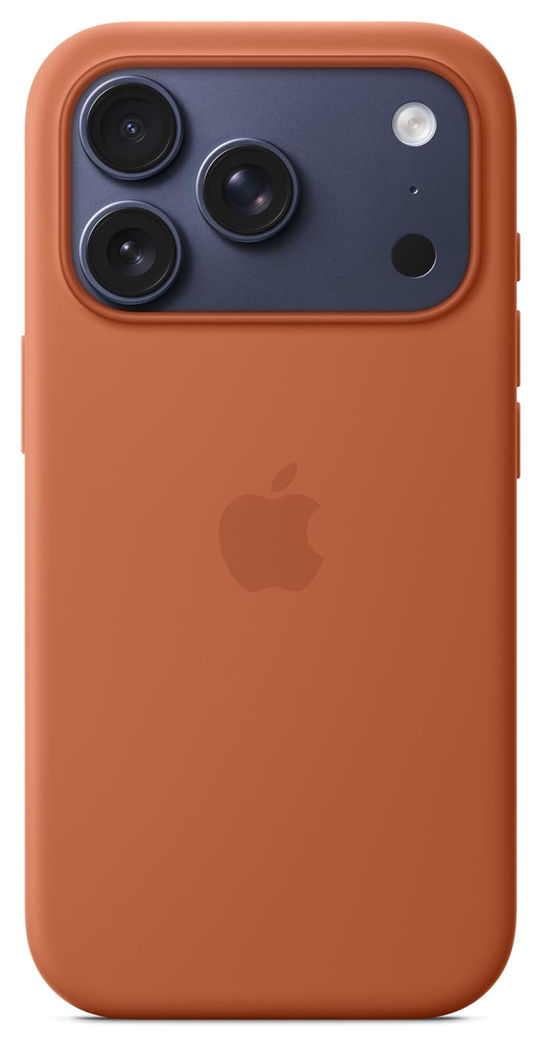 Origineel Apple iPhone 17 Pro Hoesje MagSafe Silicone Case Bruin afbeelding 2