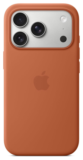 Origineel Apple iPhone 17 Pro Hoesje MagSafe Silicone Case Bruin afbeelding 1