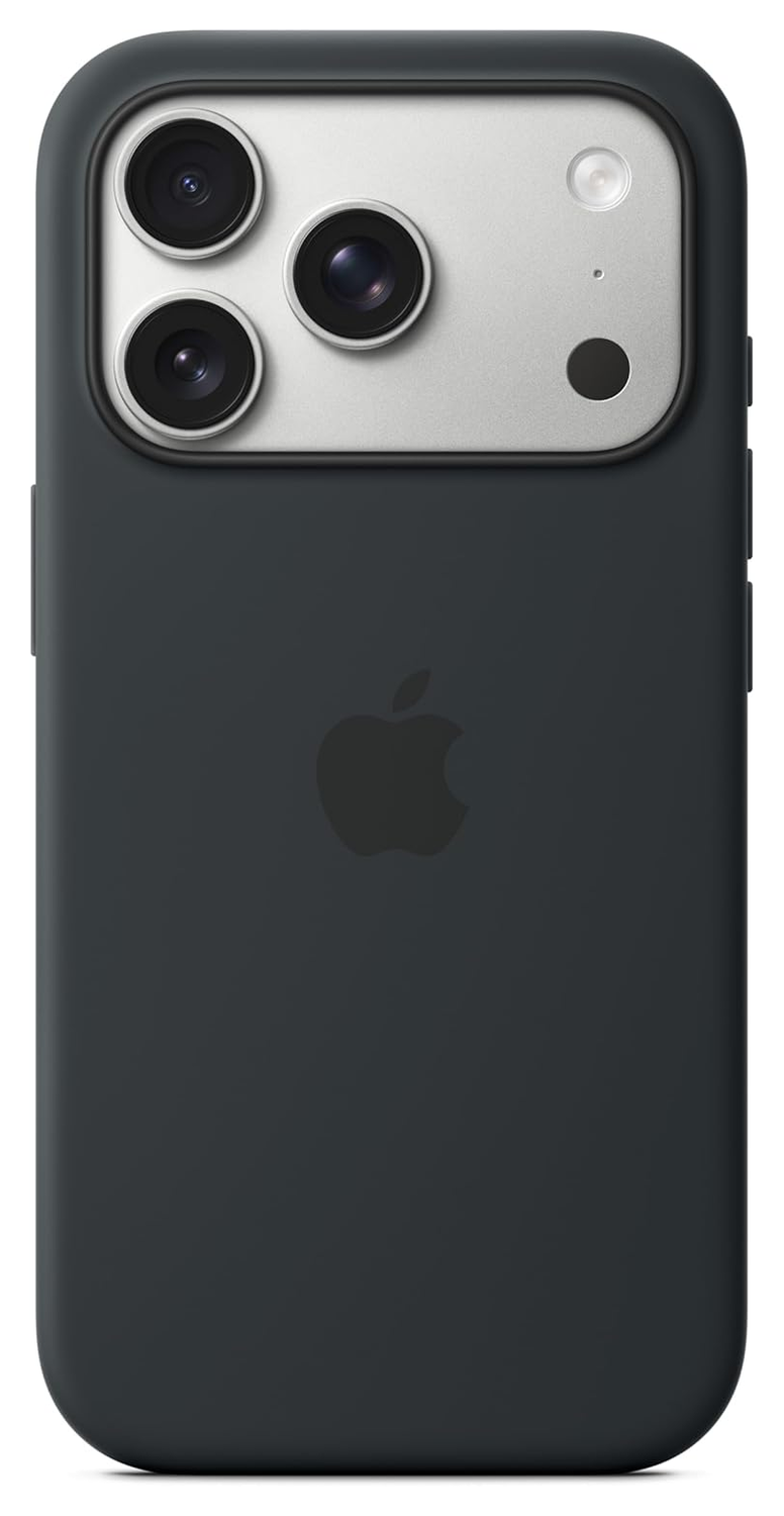 Origineel Apple iPhone 17 Pro Hoesje MagSafe Silicone Case Zwart afbeelding 2