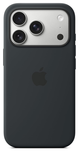 Origineel Apple iPhone 17 Pro Hoesje MagSafe Silicone Case Zwart afbeelding 2