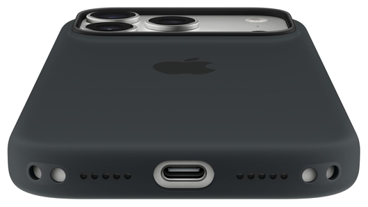 Origineel Apple iPhone 17 Pro Hoesje MagSafe Silicone Case Zwart afbeelding 4