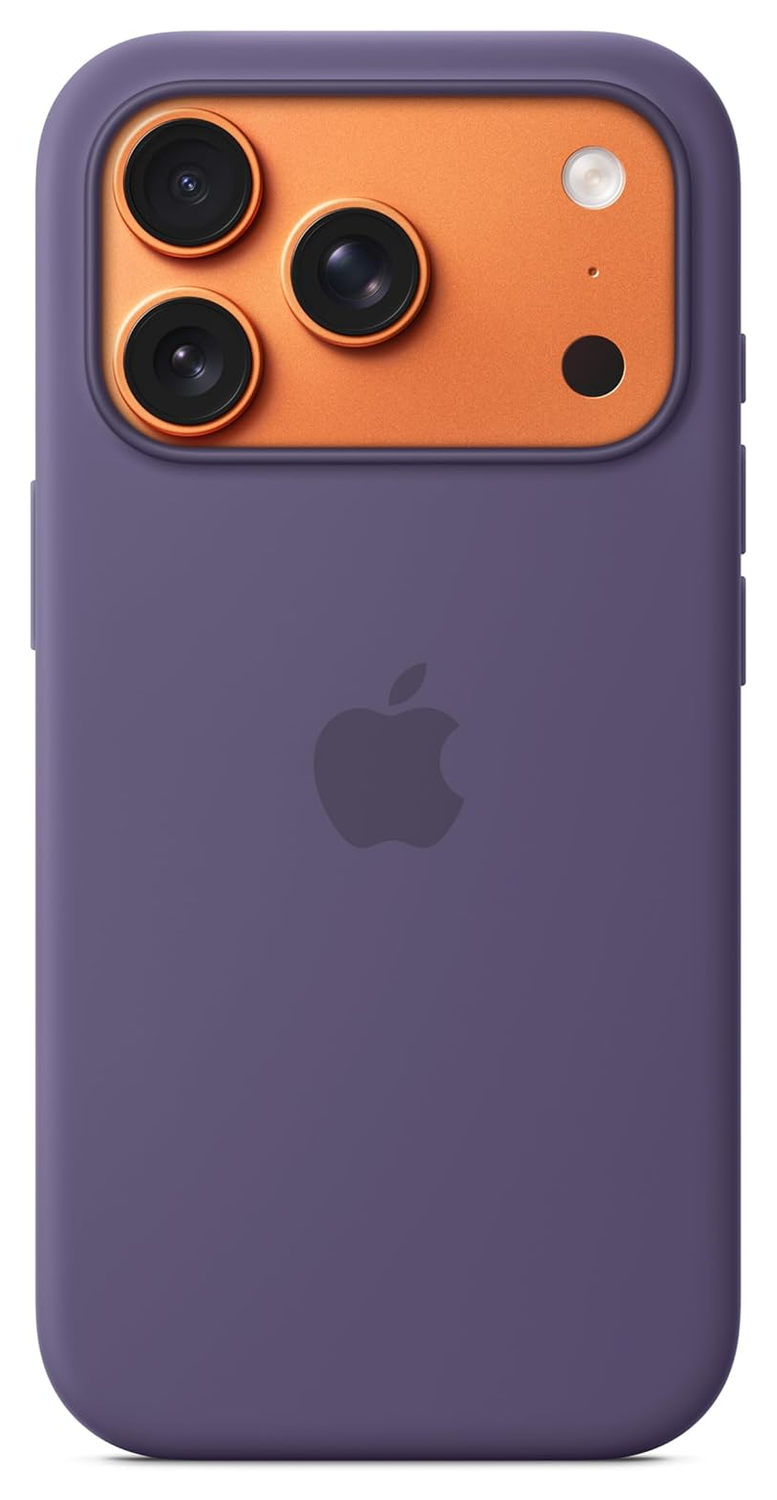 Origineel Apple iPhone 17 Pro Hoesje MagSafe Silicone Case Paars afbeelding 3