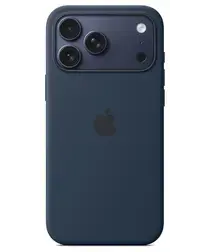 Origineel Apple iPhone 17 Pro Max Hoesje MagSafe Silicone Case Blauw afbeelding