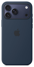 Origineel Apple iPhone 17 Pro Max Hoesje MagSafe Silicone Case Blauw