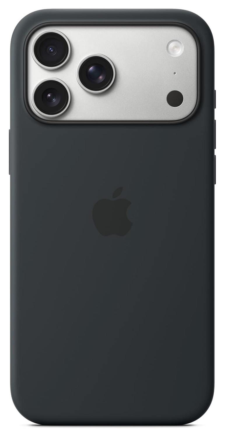 Origineel Apple iPhone 17 Pro Max Hoesje MagSafe Silicone Case Zwart afbeelding 1