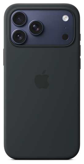 Origineel Apple iPhone 17 Pro Max Hoesje MagSafe Silicone Case Zwart afbeelding 2