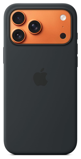 Origineel Apple iPhone 17 Pro Max Hoesje MagSafe Silicone Case Zwart afbeelding 3