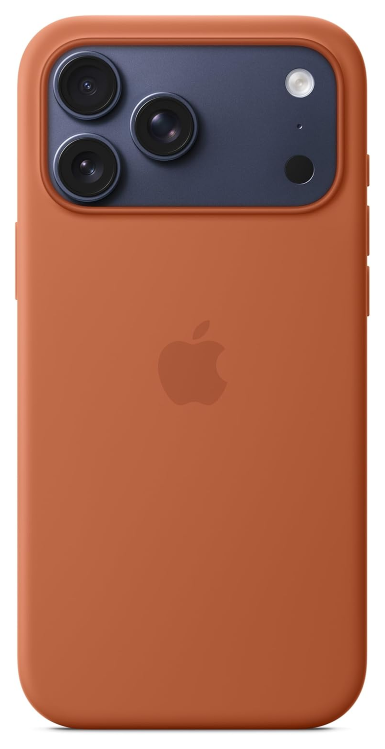 Origineel Apple iPhone 17 Pro Max Hoesje MagSafe Silicone Case Bruin afbeelding 2