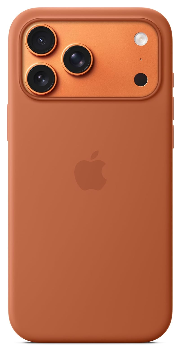 Origineel Apple iPhone 17 Pro Max Hoesje MagSafe Silicone Case Bruin afbeelding 3