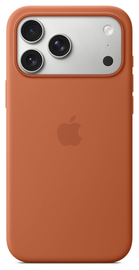 Origineel Apple iPhone 17 Pro Max Hoesje MagSafe Silicone Case Bruin