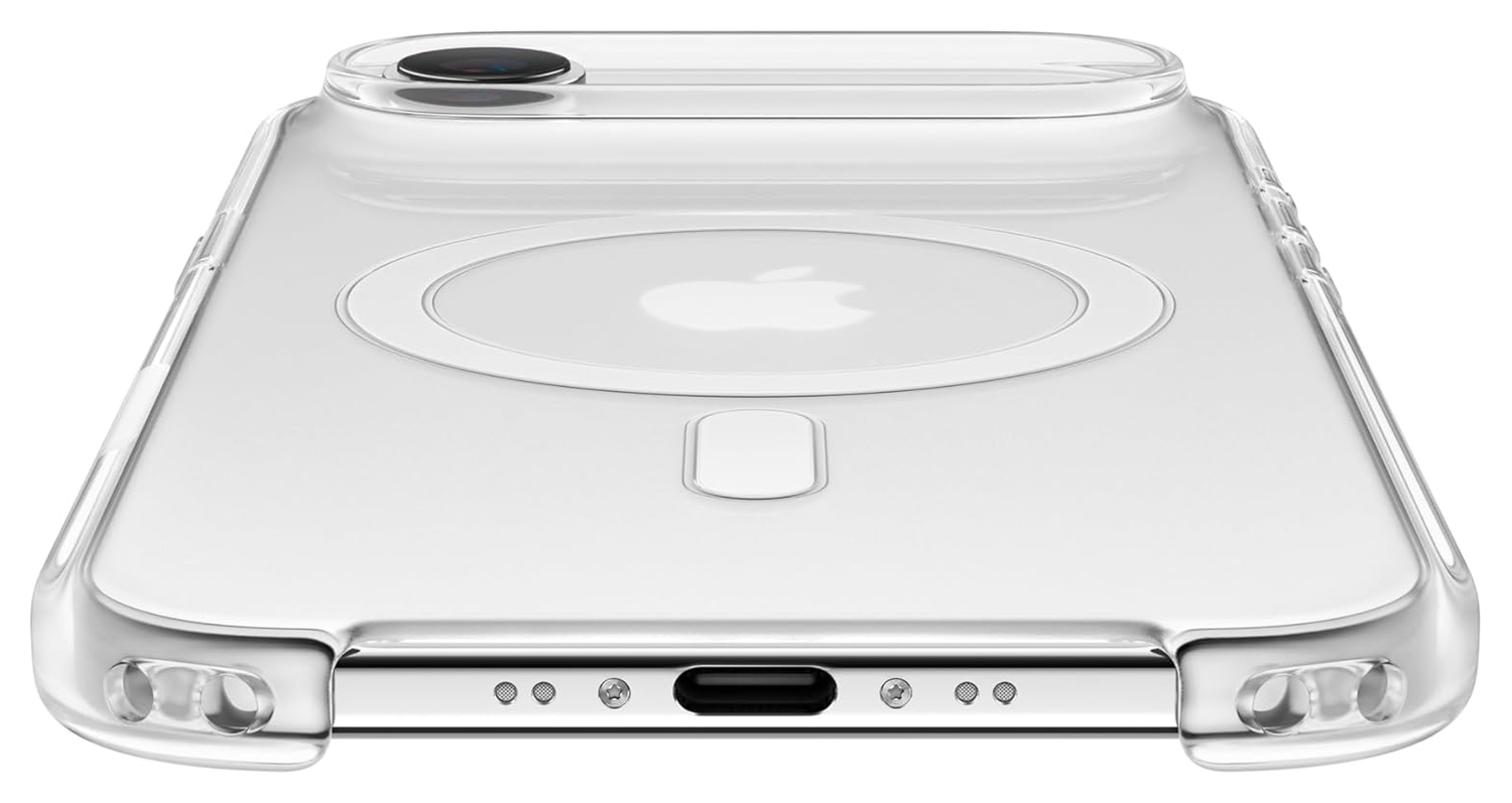 Origineel Apple Air Hoesje MagSafe Clear Case Back Cover Frost Transparant afbeelding 6