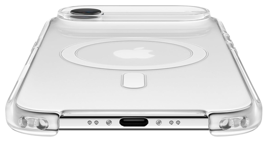 Origineel Apple Air Hoesje MagSafe Clear Case Back Cover Frost Transparant afbeelding 6