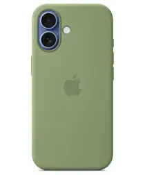 Origineel Apple iPhone 17 Hoesje MagSafe Silicone Case Groen afbeelding