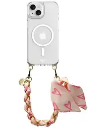 AVY Apple iPhone 13 / 14 Hoesje met Koord & MagSafe 32CM Cupid Blush afbeelding