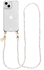 AVY Apple iPhone 13 / 14 Hoesje Met Koord 120CM Perla Chic Long