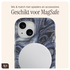 AVY Apple iPhone 13 / 14 MagSafe Hoesje met Koord 32CM Obscura Blue afbeelding 6