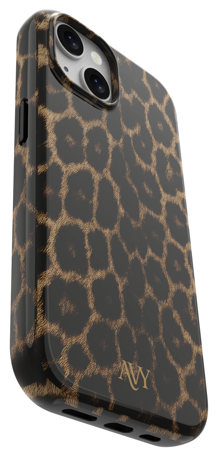 AVY Apple iPhone 13 / 14 MagSafe Hoesje met Koord 32CM Panthera Chic afbeelding 11