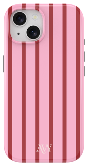AVY Apple iPhone 13 / 14 MagSafe Hoesje met Koord 30CM Linea Hearts afbeelding 11