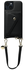 AVY Apple iPhone 13 / 14 Zwart Leren Hoesje met Wallet & Koord Short Leather afbeelding 1