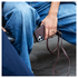 AVY Apple iPhone 13 / 14 Bruin Leren Hoesje met Wallet & Koord Long Leather afbeelding 5