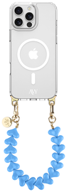 AVY Apple iPhone 14 Pro Hoesje met Koord & MagSafe 30CM Cupid Blue