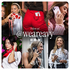 AVY Apple iPhone 14 Pro Hoesje met Koord & MagSafe 30CM Cupid Clear Red afbeelding 14