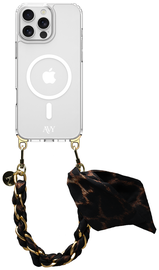 AVY Apple iPhone 14 Pro Hoesje met Koord & MagSafe 32CM Panthera Chic afbeelding