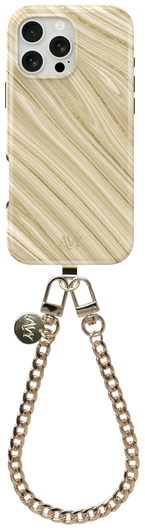 AVY Apple iPhone 14 Pro MagSafe Hoesje met Koord 30CM Aurum Lien afbeelding 1
