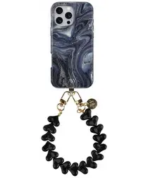 AVY Apple iPhone 14 Pro MagSafe Hoesje met Koord 30CM Marmer Hearts afbeelding