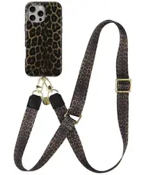 AVY Apple iPhone 14 Pro MagSafe Hoesje met Koord 130CM Panthera Chic afbeelding