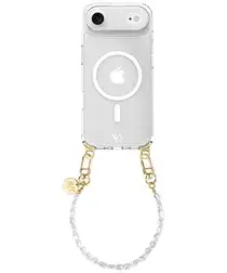 AVY Apple iPhone Air Hoesje met Koord & MagSafe 30CM Perla Chic afbeelding