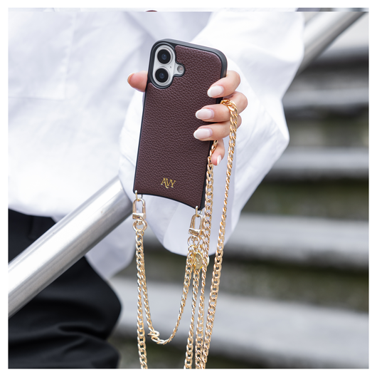 AVY Apple iPhone Air Hoesje met Koord & MagSafe 30CM Aurum Lien afbeelding 3