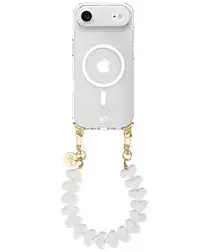 AVY Apple iPhone Air Hoesje met Koord & MagSafe 30CM Cupid White afbeelding