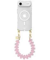 AVY Apple iPhone Air Hoesje met Koord & MagSafe 30CM Cupid Pink afbeelding