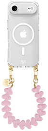 AVY Apple iPhone Air Hoesje met Koord & MagSafe 30CM Cupid Pink afbeelding