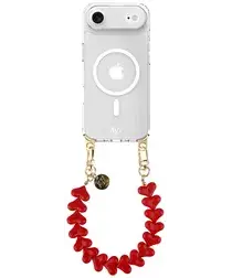 AVY Apple iPhone Air Hoesje met Koord & MagSafe 30CM Cupid Red afbeelding