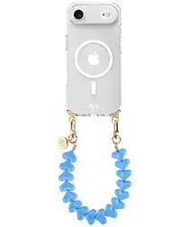 AVY Apple iPhone Air Hoesje met Koord & MagSafe 30CM Cupid Blue afbeelding