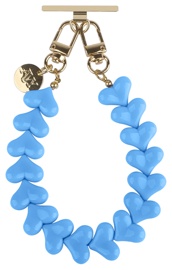 AVY Apple iPhone Air Hoesje met Koord & MagSafe 30CM Cupid Blue afbeelding 11