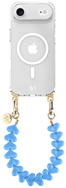 AVY Apple iPhone Air Hoesje met Koord & MagSafe 30CM Cupid Blue afbeelding