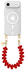 AVY Apple iPhone Air Hoesje met Koord & MagSafe 30CM Cupid Clear Red