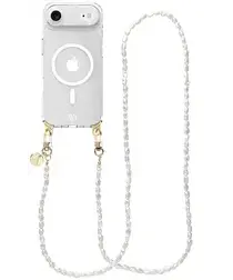 AVY Apple iPhone Air Hoesje met Koord & MagSafe 120CM Perla Chic Long afbeelding