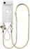 AVY Apple iPhone Air Hoesje met Koord & MagSafe Set Pearl & Rope Beige