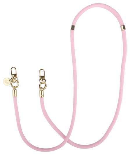AVY Apple iPhone Air Hoesje met Koord & MagSafe Set Pearl & Rope Pink afbeelding 12