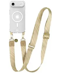 AVY Apple iPhone Air Hoesje met Koord & MagSafe 130CM Aurum Gold afbeelding