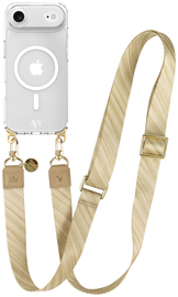 AVY Apple iPhone Air Hoesje met Koord & MagSafe 130CM Aurum Gold afbeelding