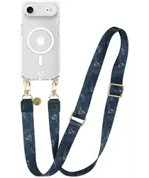 AVY Apple iPhone Air Hoesje met Koord & MagSafe 130CM Obscura Blue afbeelding