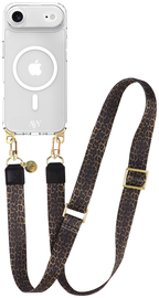 AVY Apple iPhone Air Hoesje met Koord & MagSafe 130CM Panthera Chic