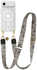 AVY Apple iPhone Air Hoesje met Koord & MagSafe 130CM Serengeti Zebra
