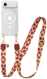 AVY Apple iPhone Air Hoesje met Koord & MagSafe 130CM Botanique Roses